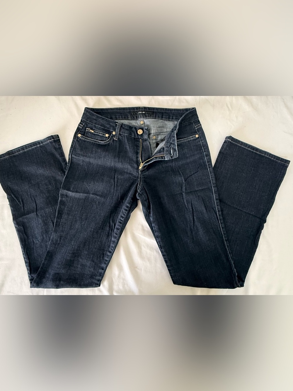 Joe’s Jeans Dark Blue Navy Indigo Flare/Bootcut Leg Women’s Jeans Size 30